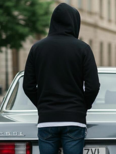 Bluza dresowa z kapturem