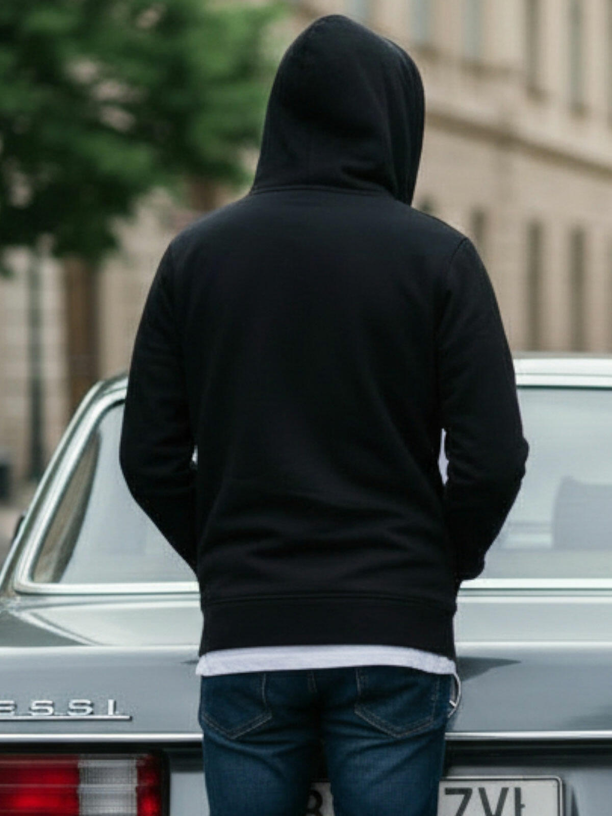 Bluza dresowa z kapturem