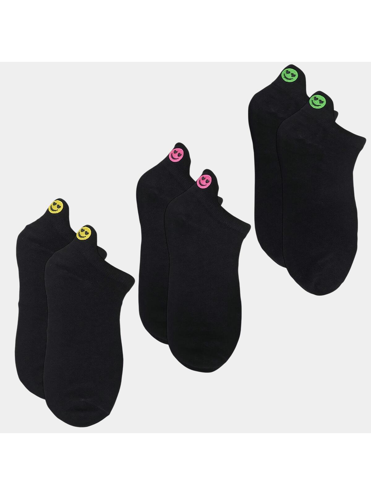 Stopki z nenowymi buźkami 3-pak 35-38