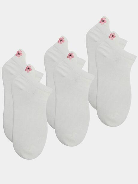 Stopki z kwiatkiem 3-pak 35-38