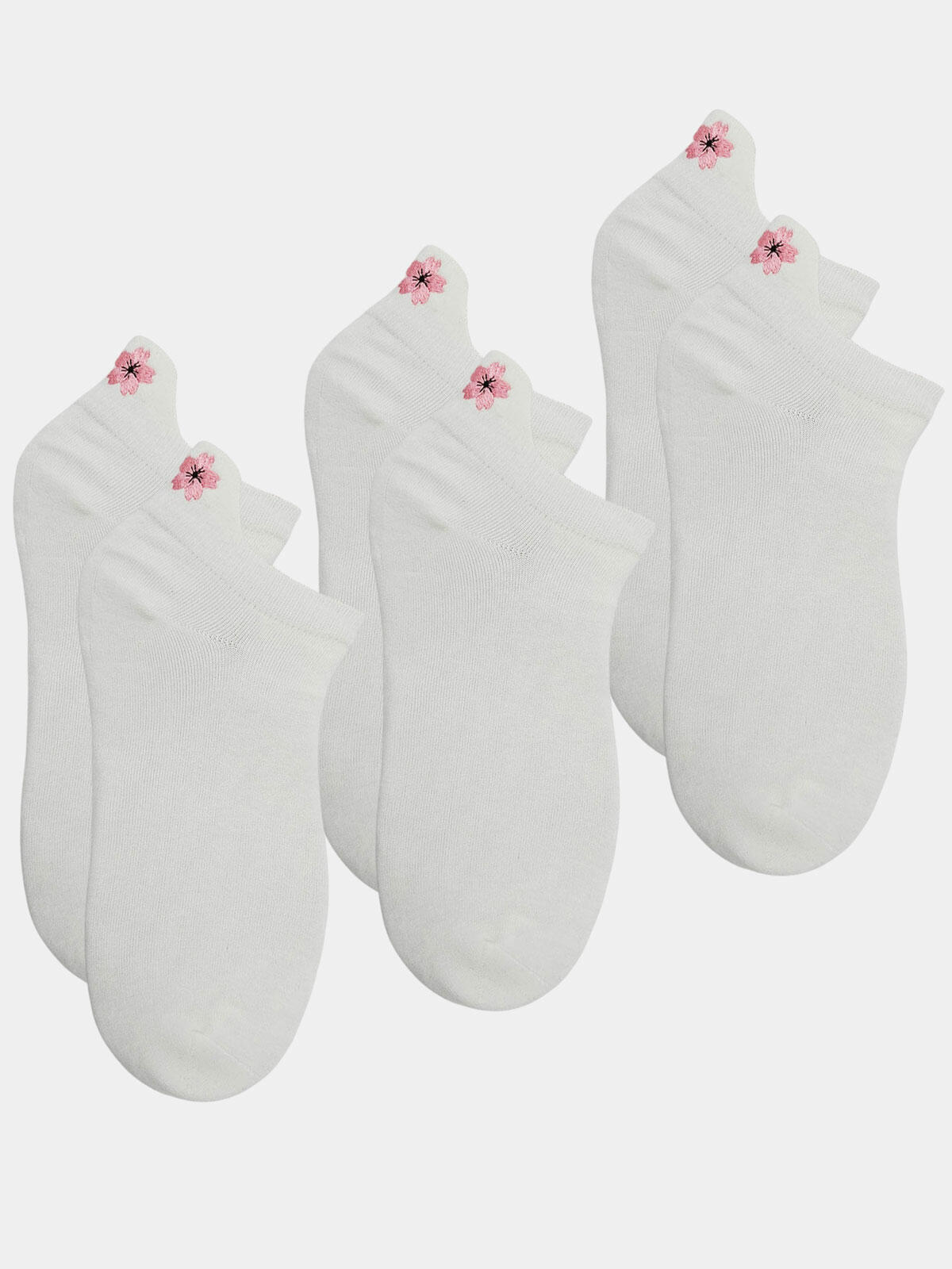 Stopki z kwiatkiem 3-pak 35-38