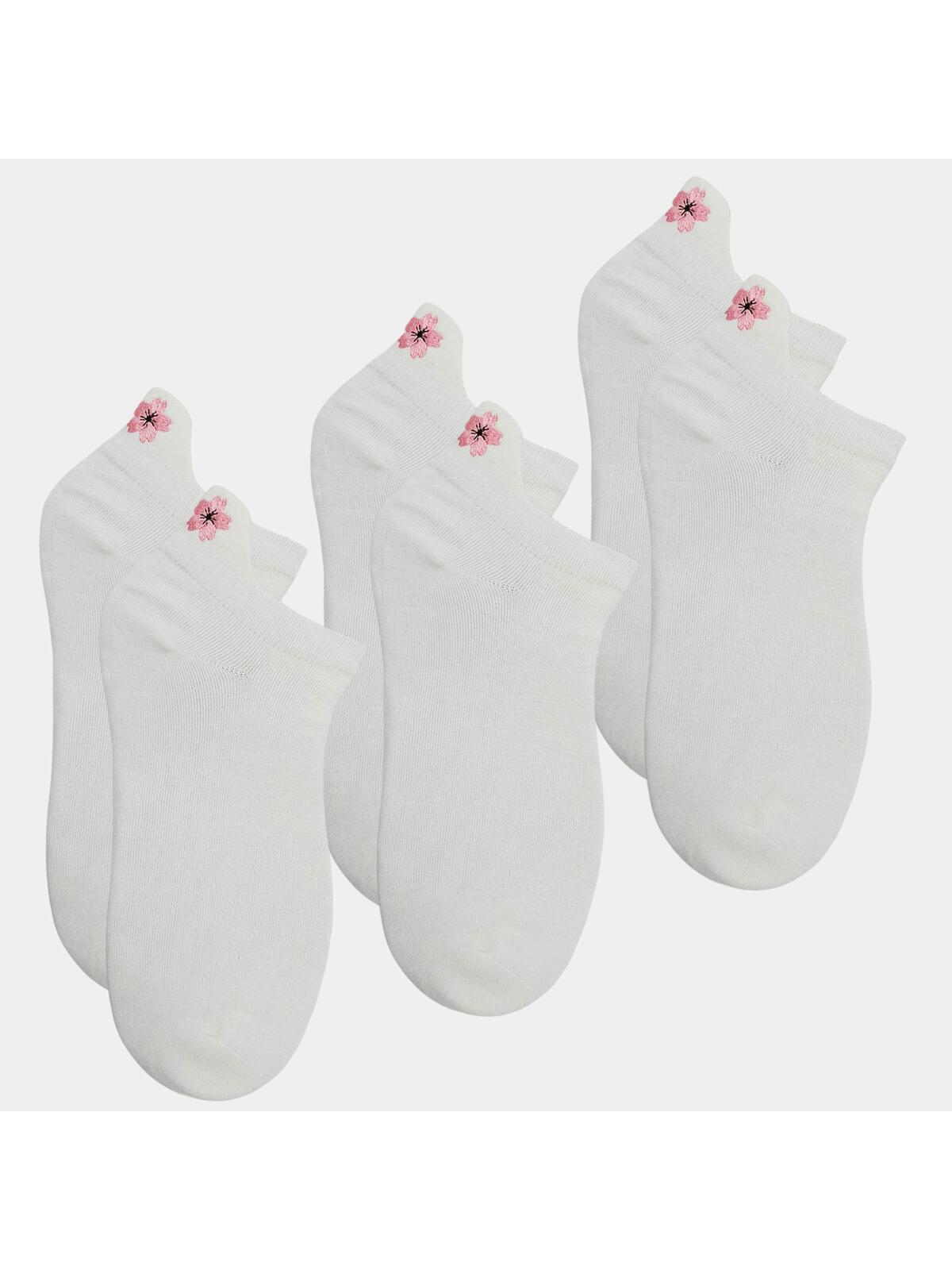 Stopki z kwiatkiem 3-pak 35-38