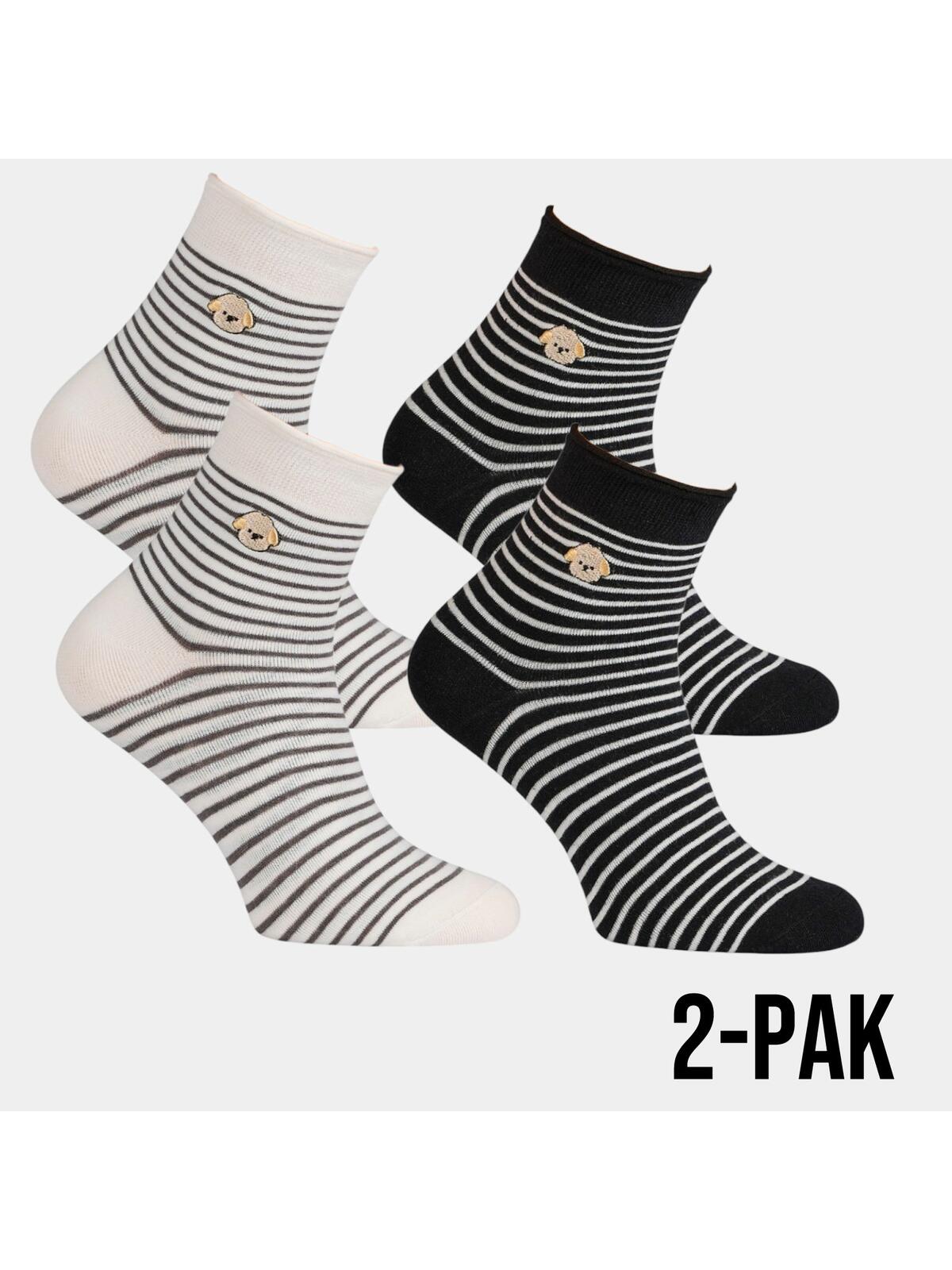 Bawełniane skarpetki 2-pak 35/38