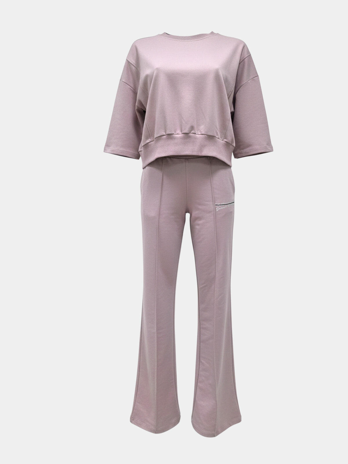 Spodnie dresowe z przeszyciami