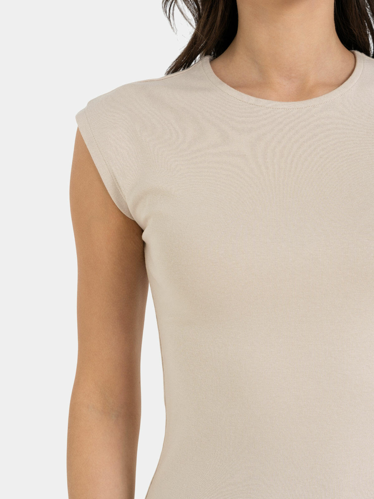 Bluzka bawełniana z modalem