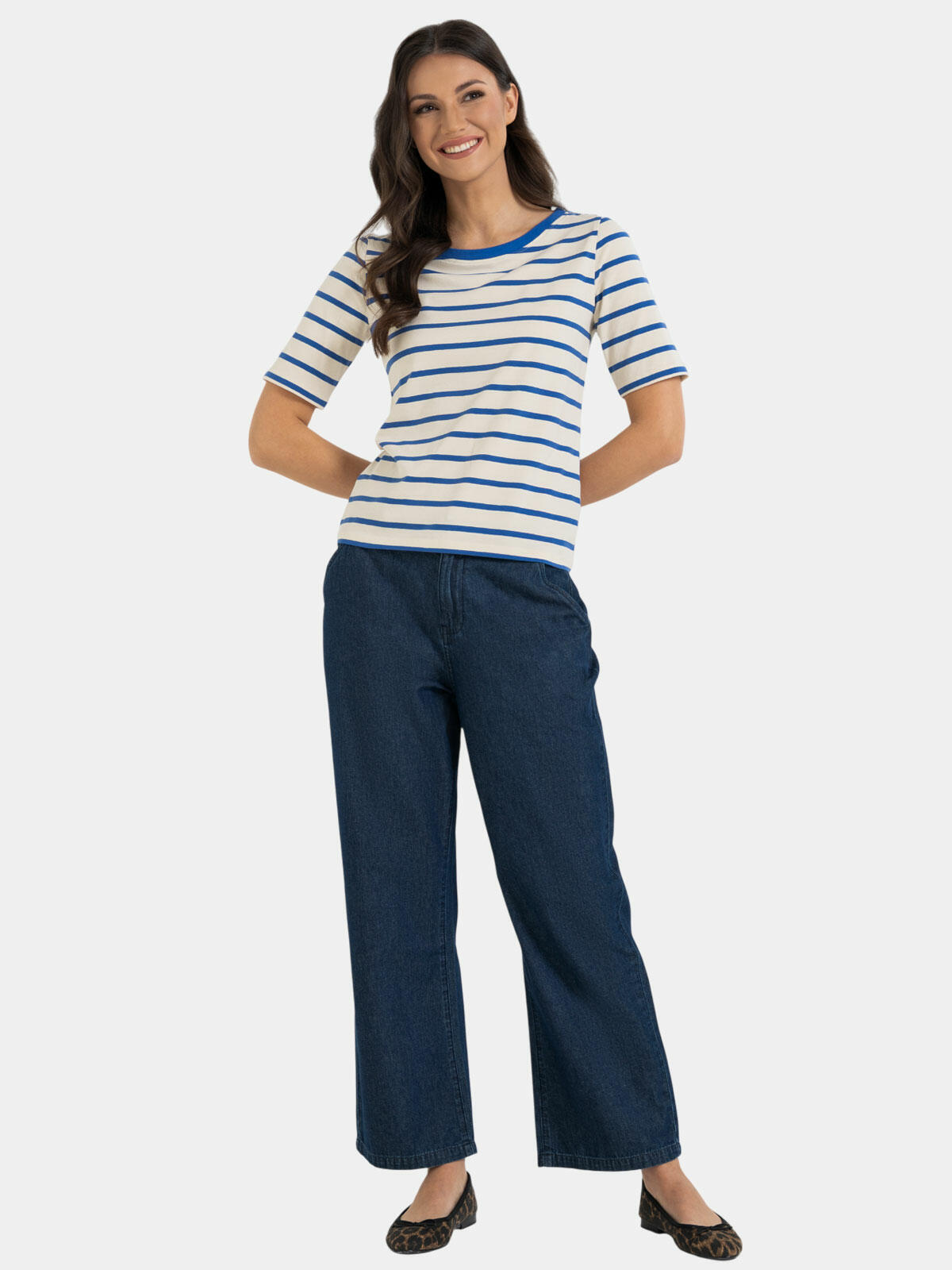 Bluzka bawełniana w paski