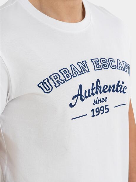 T-shirt bawełniany z nadrukiem