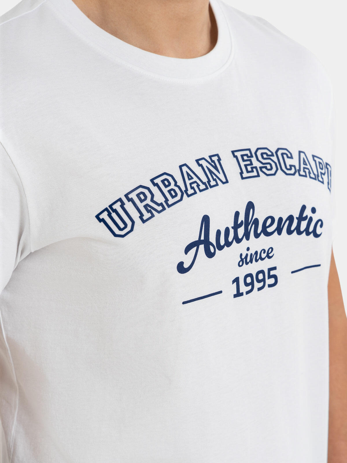 T-shirt bawełniany z nadrukiem