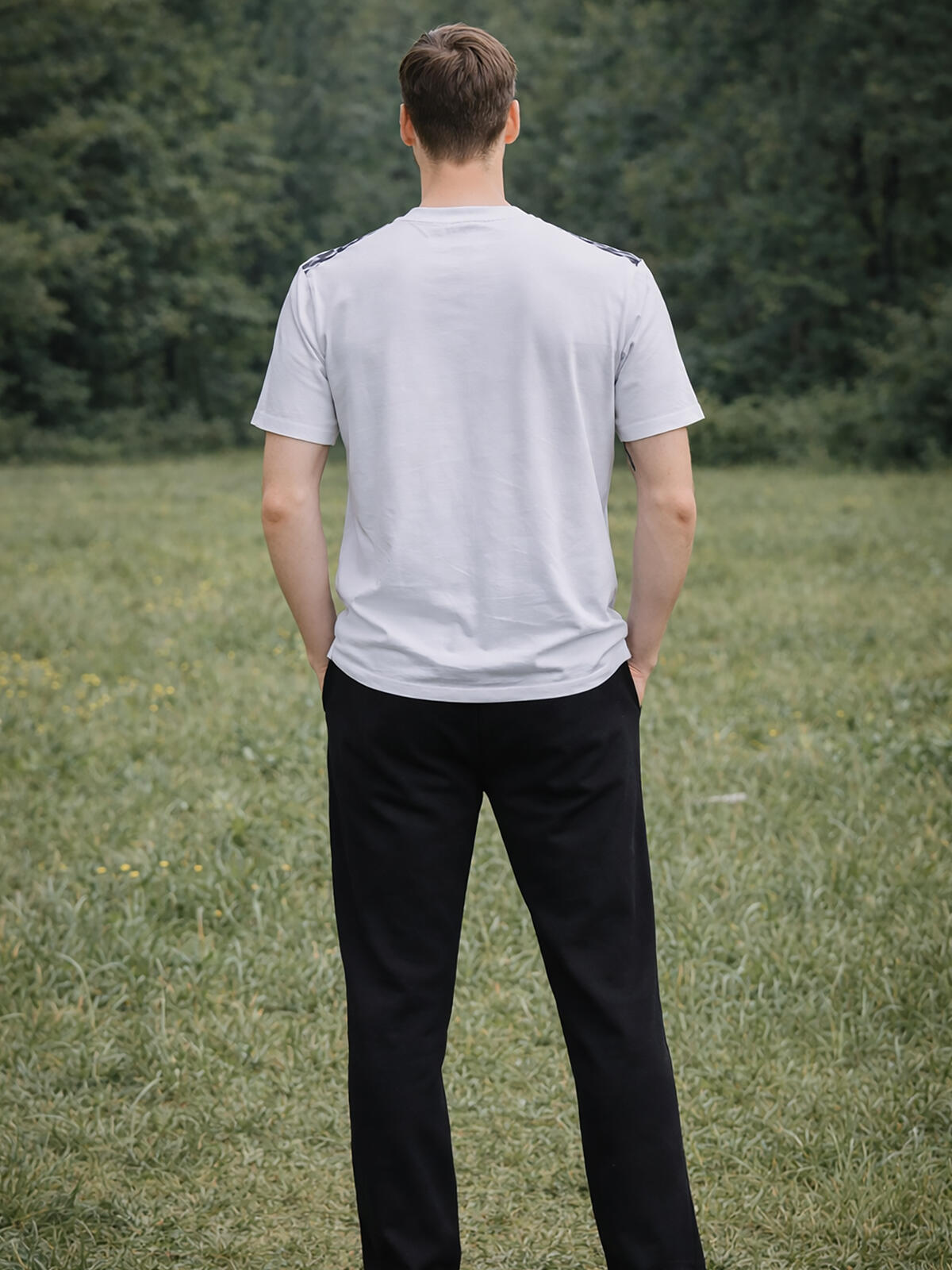 T-shirt bawełniany z nadrukiem