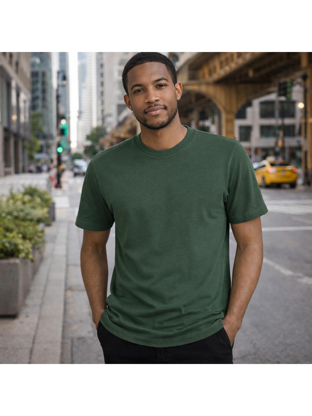 T-shirt z bawełny premium