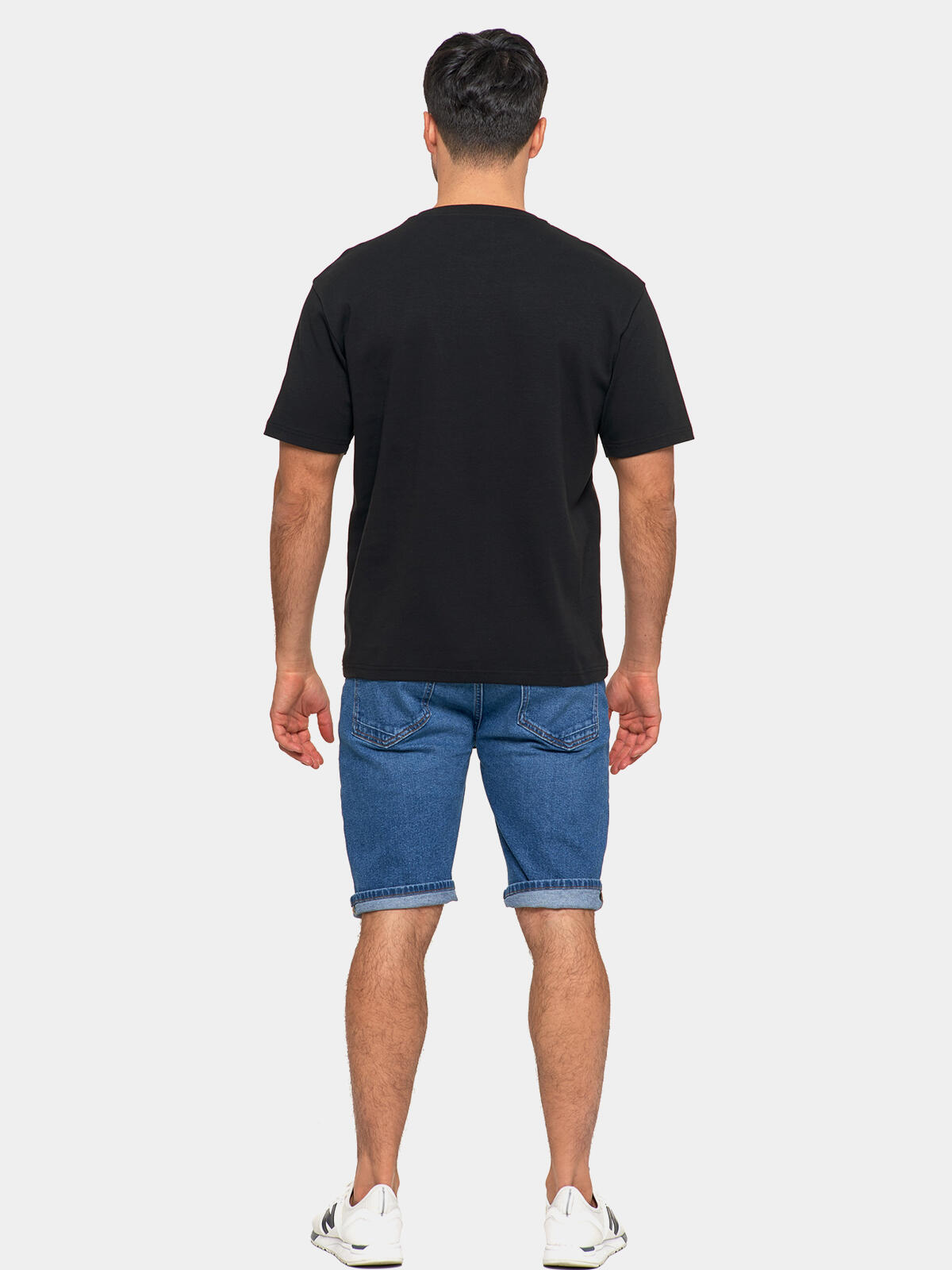 T-shirt bawełniany gładki