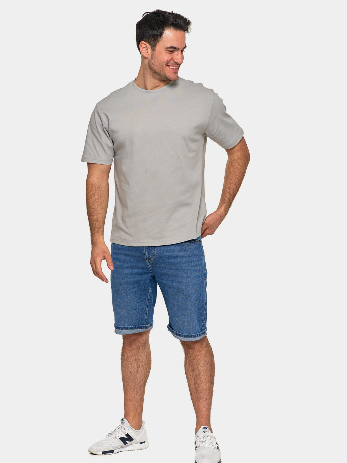 T-shirt bawełniany oversize