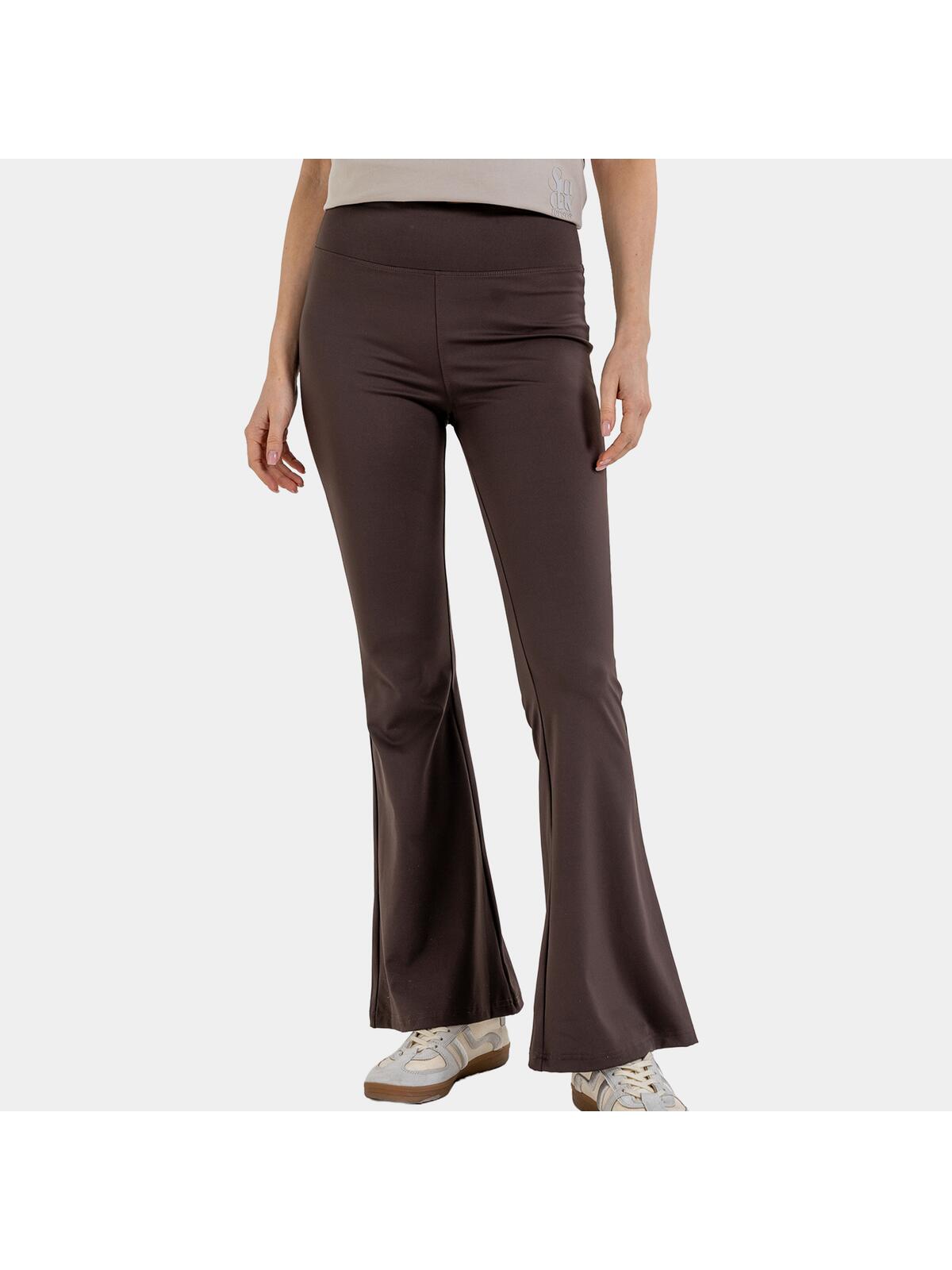 Legginsy z rozszerzaną nogawką