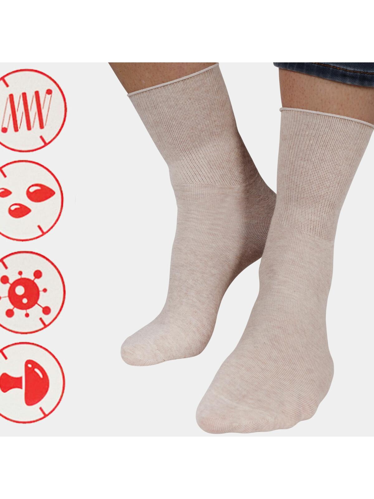 Skarpety bezuciskowe