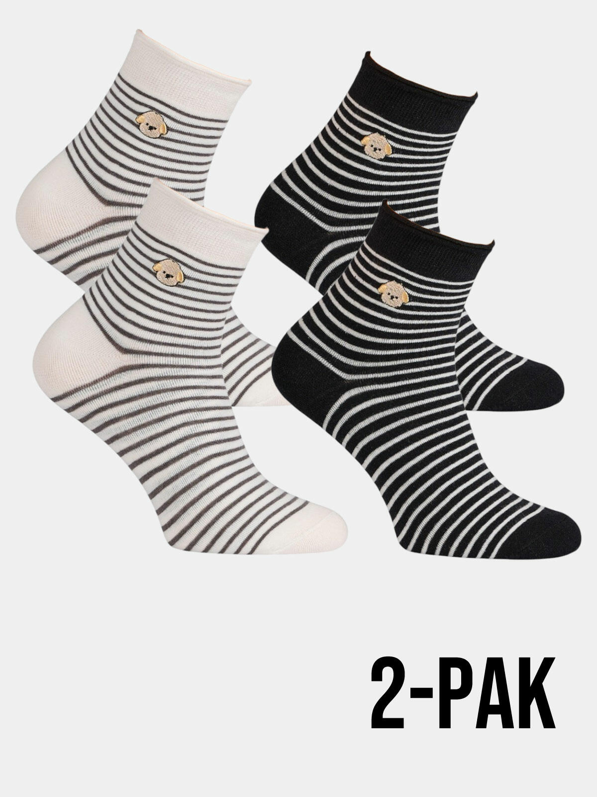 Bawełniane skarpetki 2-pak 35/38