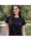 T-shirt bawełniany z nadrukiem