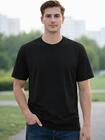 Gładki T-shirt bawełniany