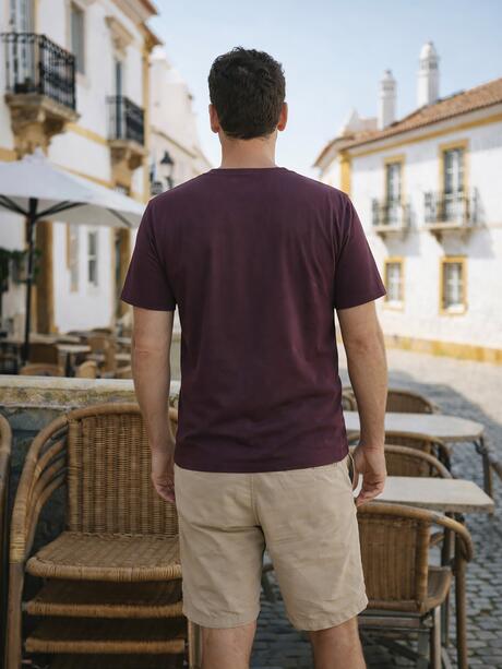 T-shirt bawełniany z nadrukiem