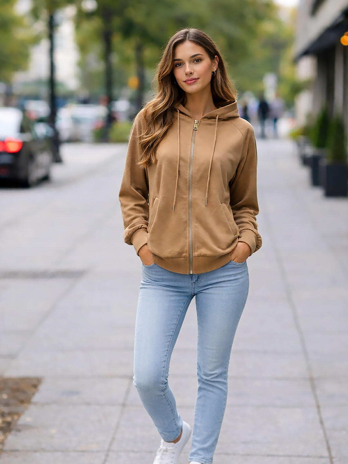 Bluza dresowa na zamek