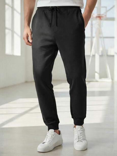 Bawełniane spodnie dresowe