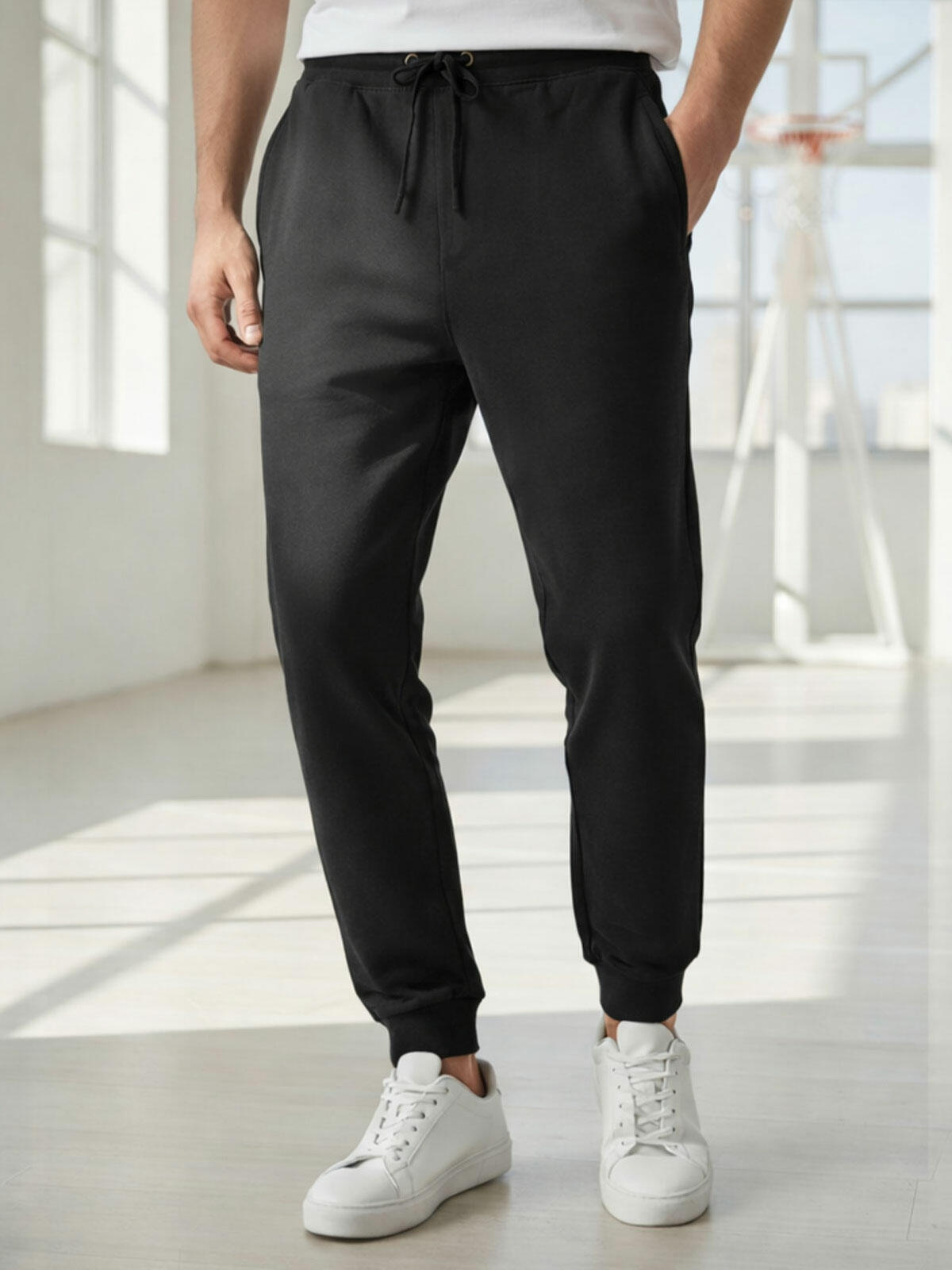 Bawełniane spodnie dresowe