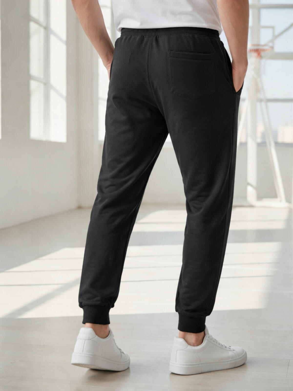 Bawełniane spodnie dresowe