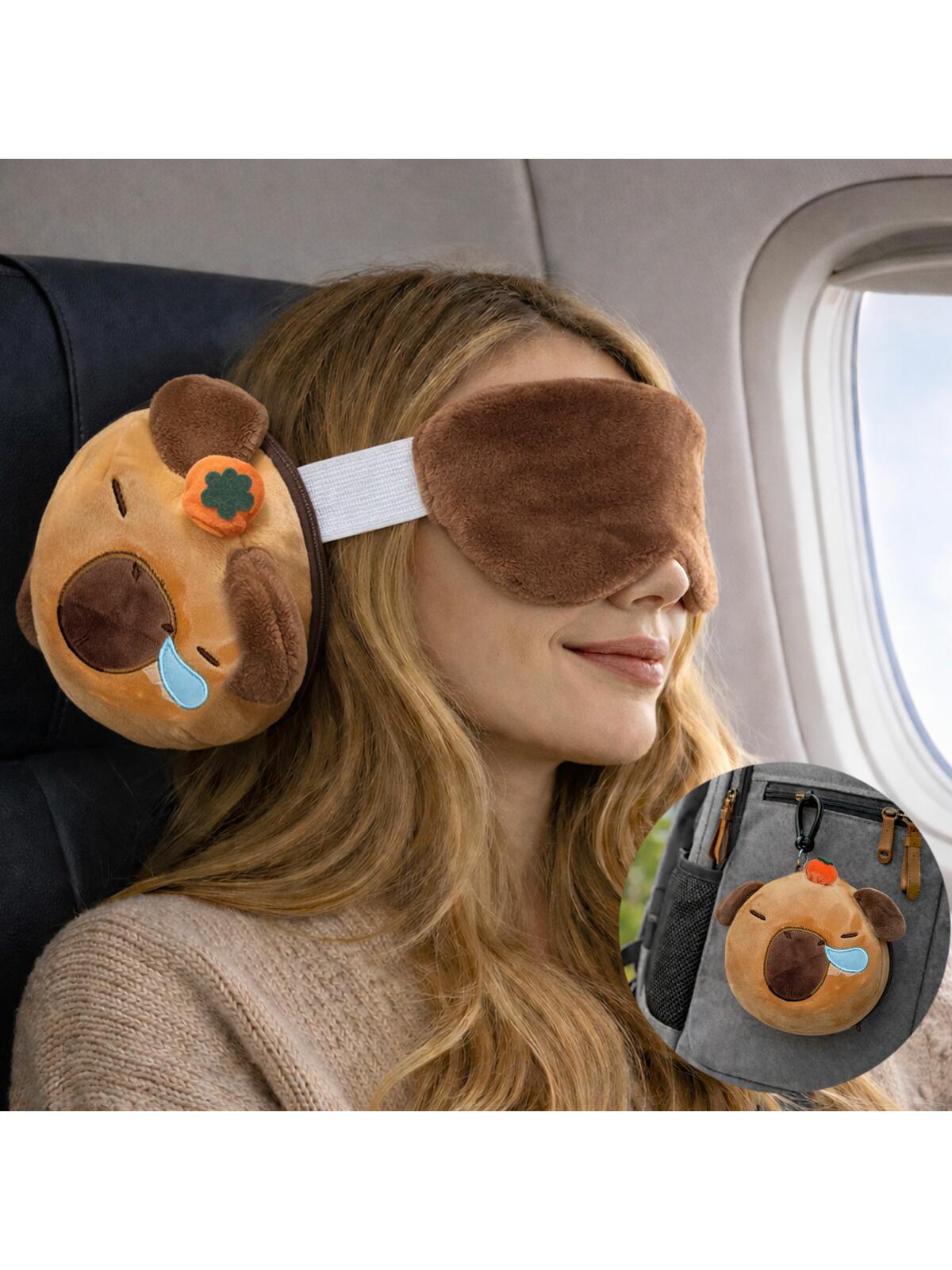 Poduszka z opaską 2w1