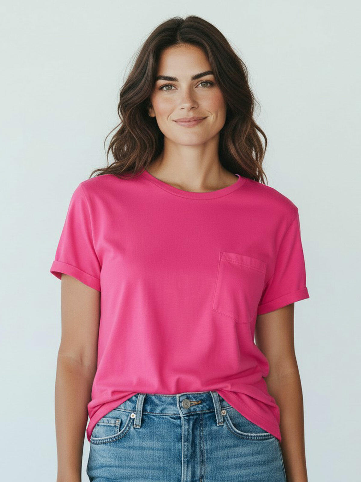 T-shirt z kieszonką