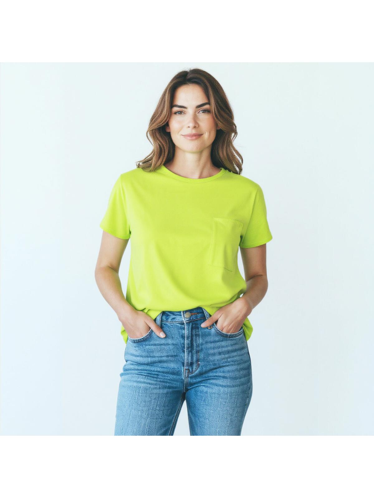 T-shirt z kieszonką