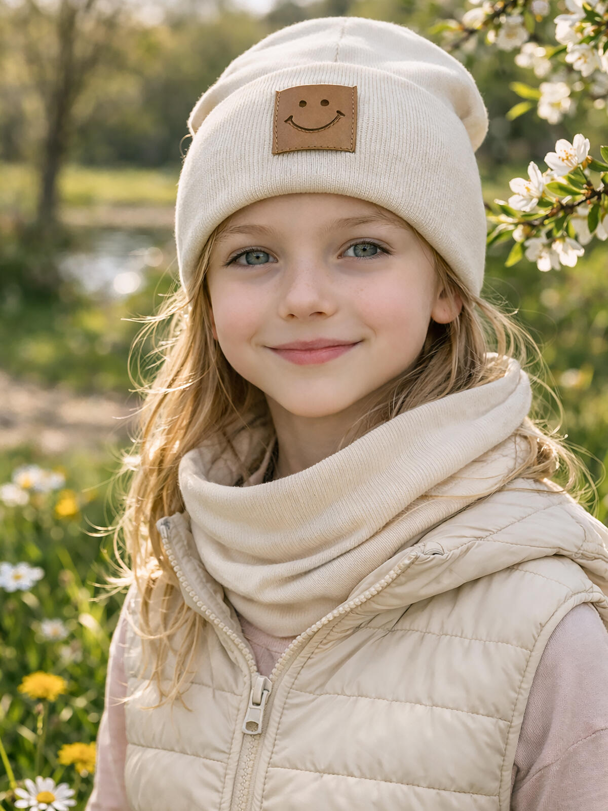 Komplet czapka i komin