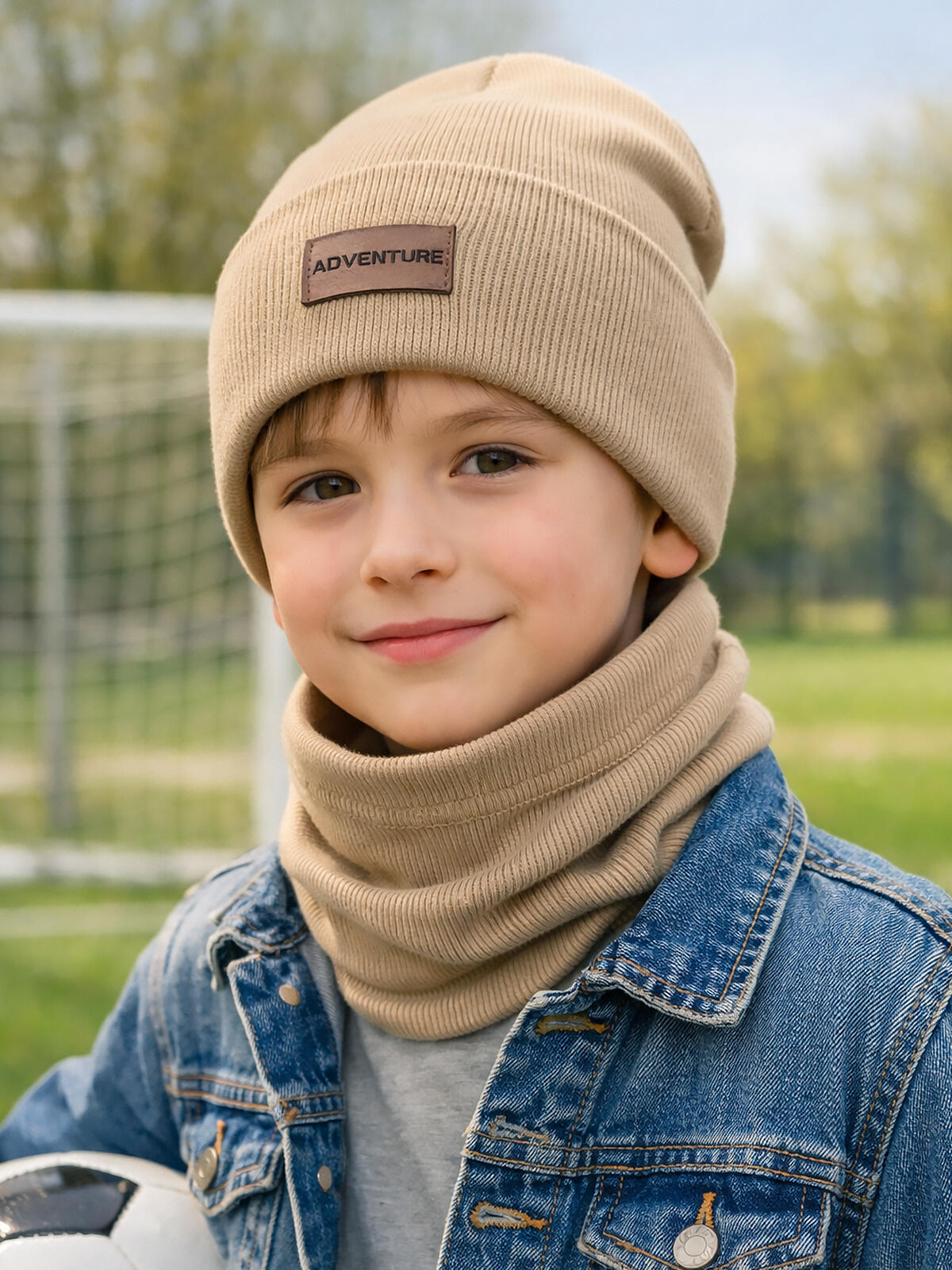 Zestaw czapka i komin