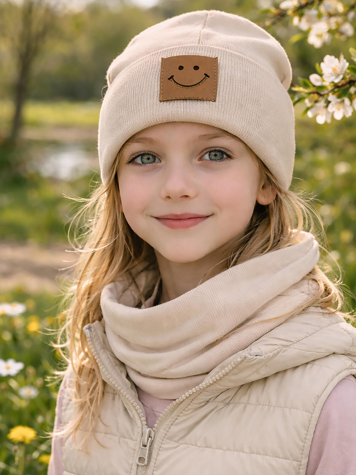 Komplet czapka i komin