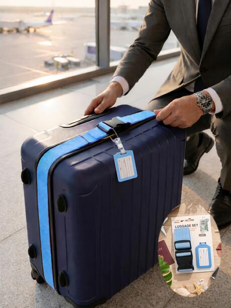 Pas do bagażu z identyfikatorem