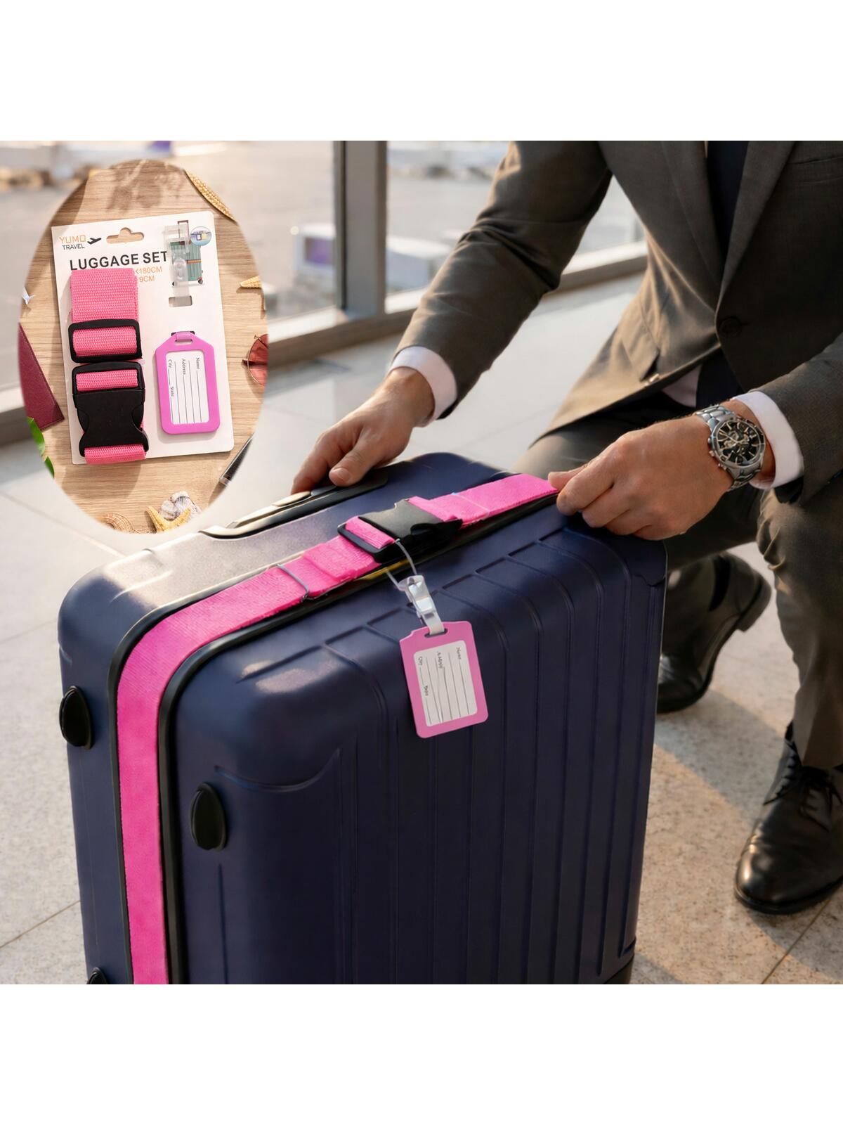 Pas do bagażu z identyfikatorem