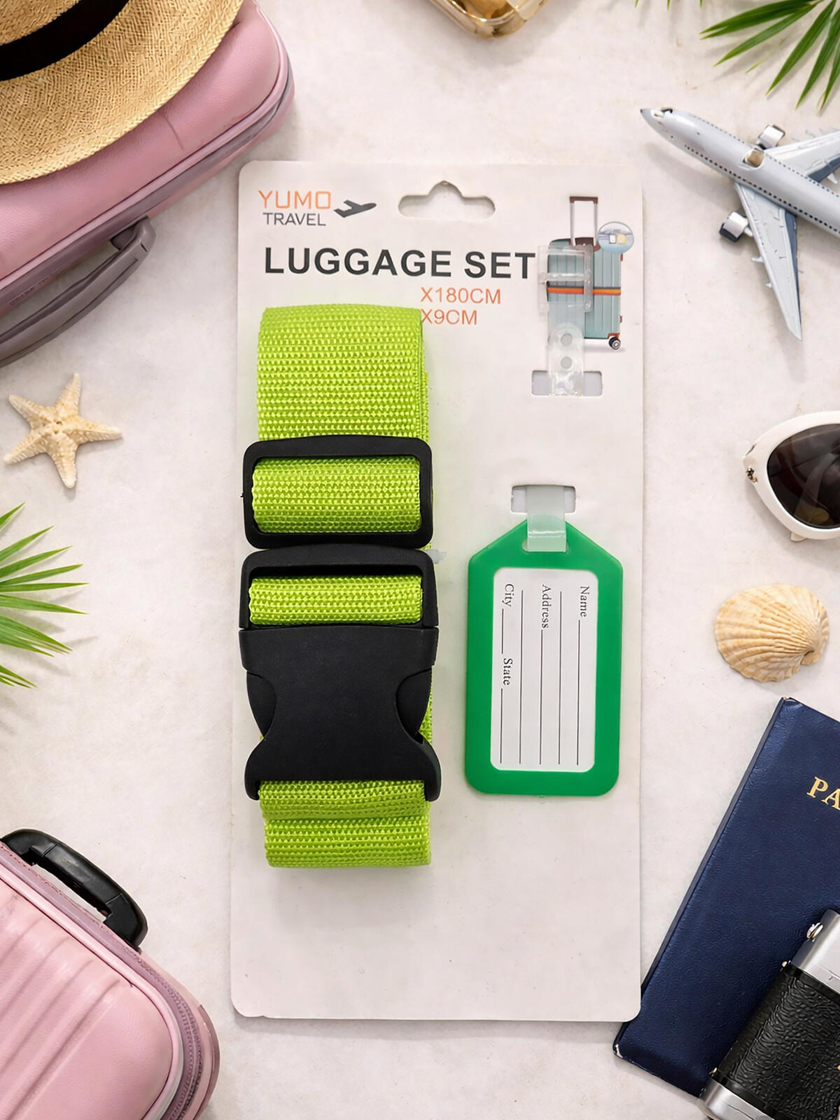 Pas do bagażu z identyfikatorem