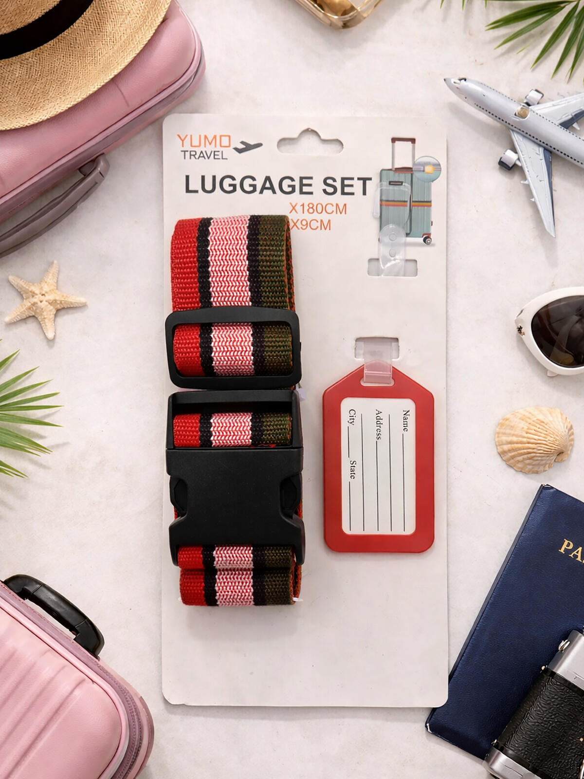 Pas do bagażu z identyfikatorem