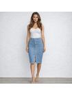 Spódnica jeansowa midi