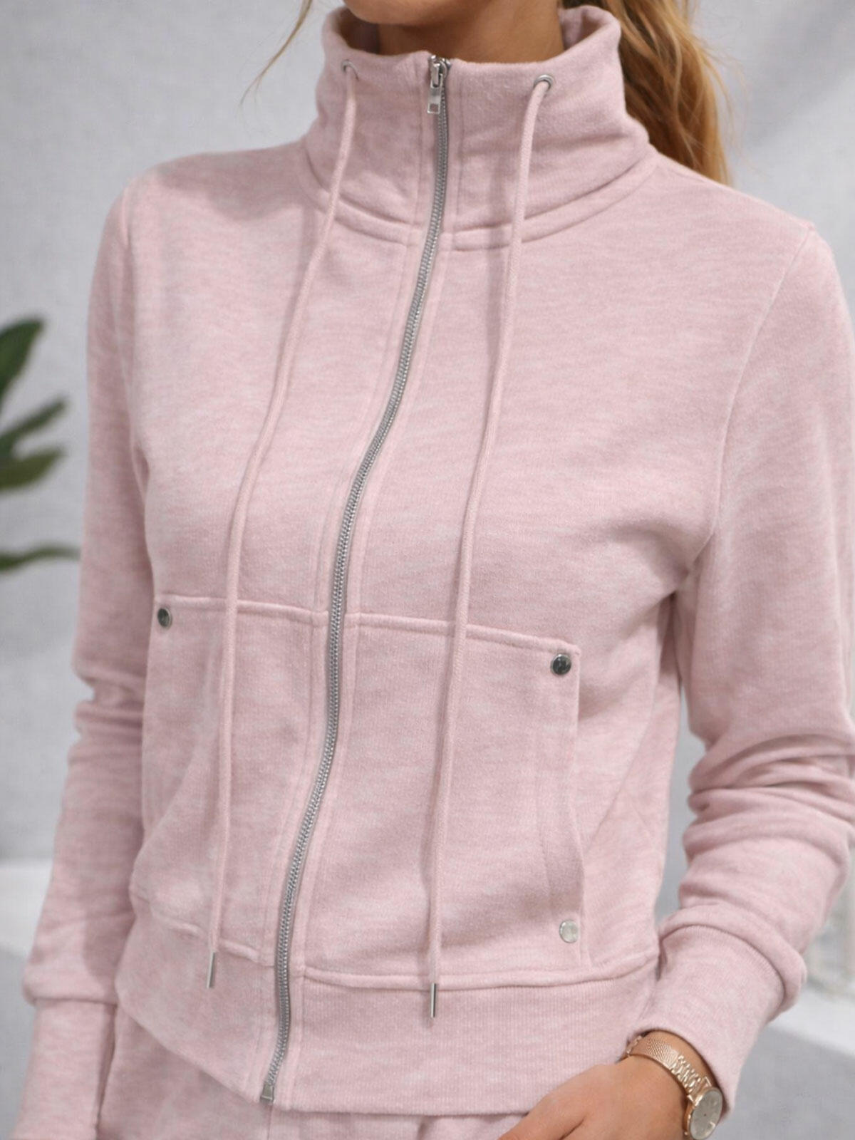 Bluza bawełniana na zamek