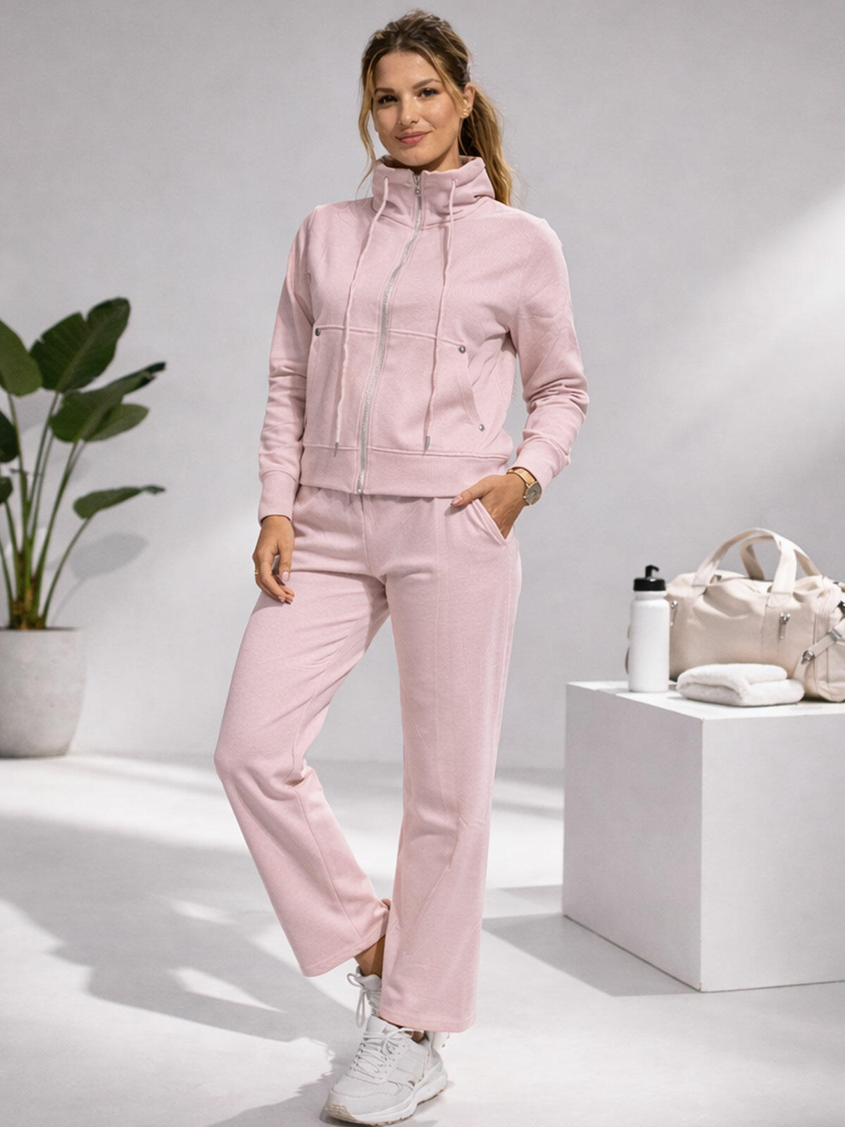 Bluza bawełniana na zamek