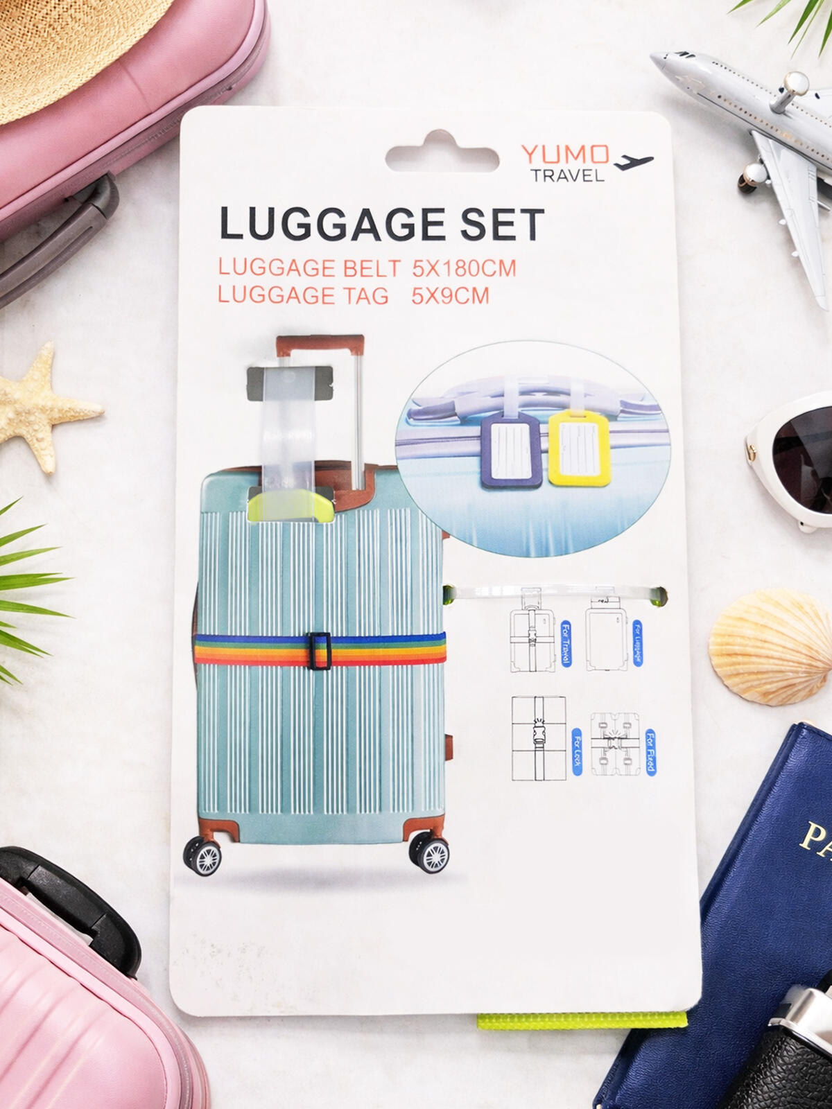 Pas do bagażu z identyfikatorem