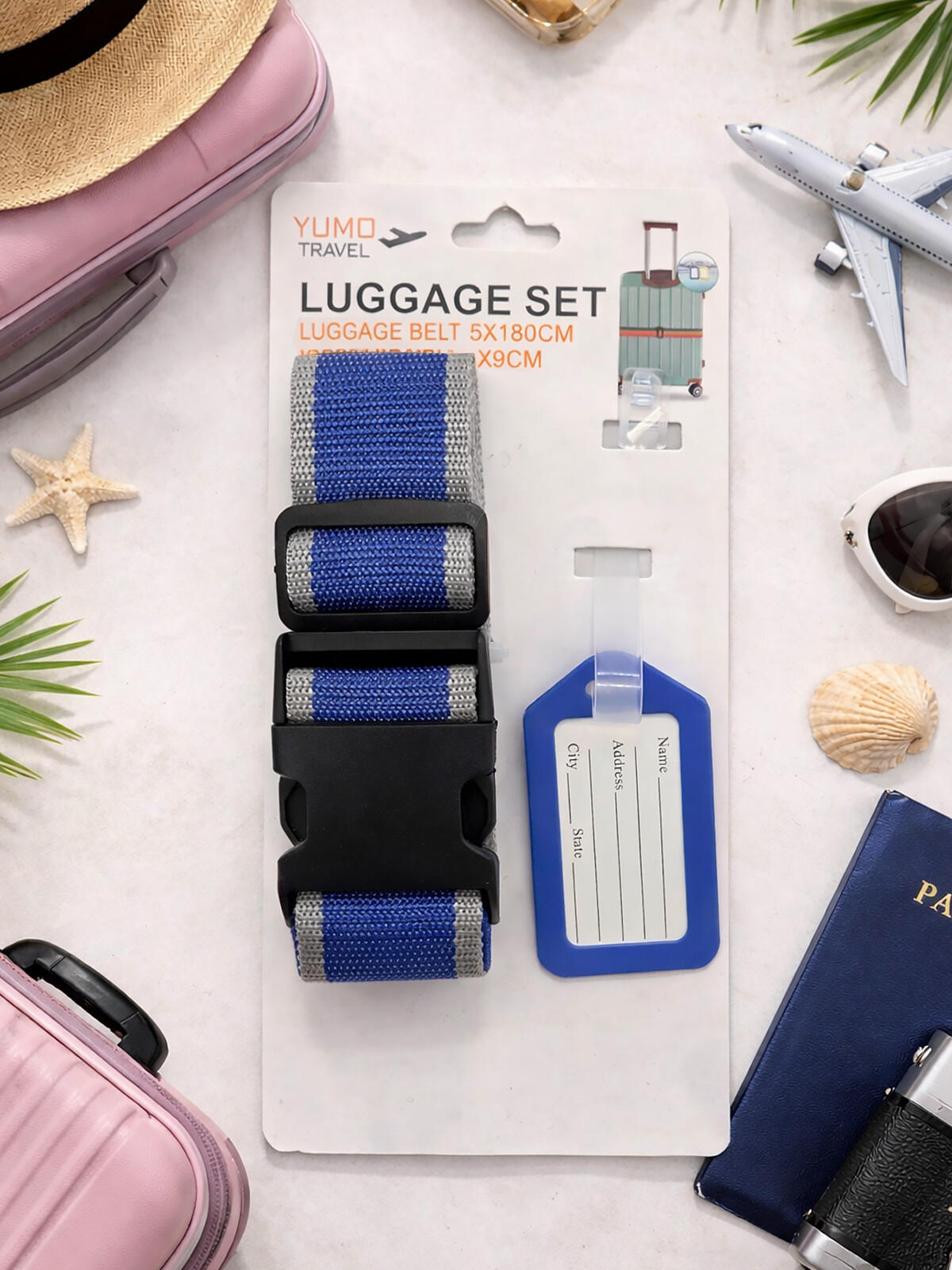 Pas do bagażu z identyfikatorem