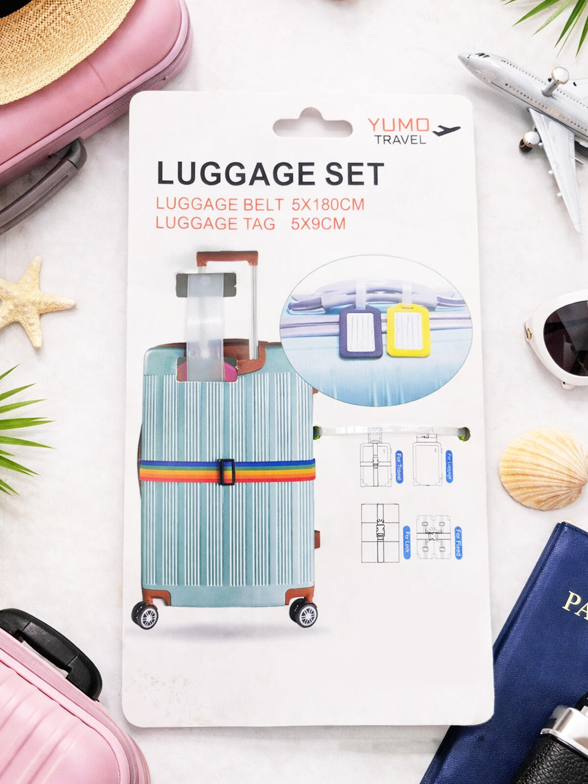 Pas do bagażu z identyfikatorem