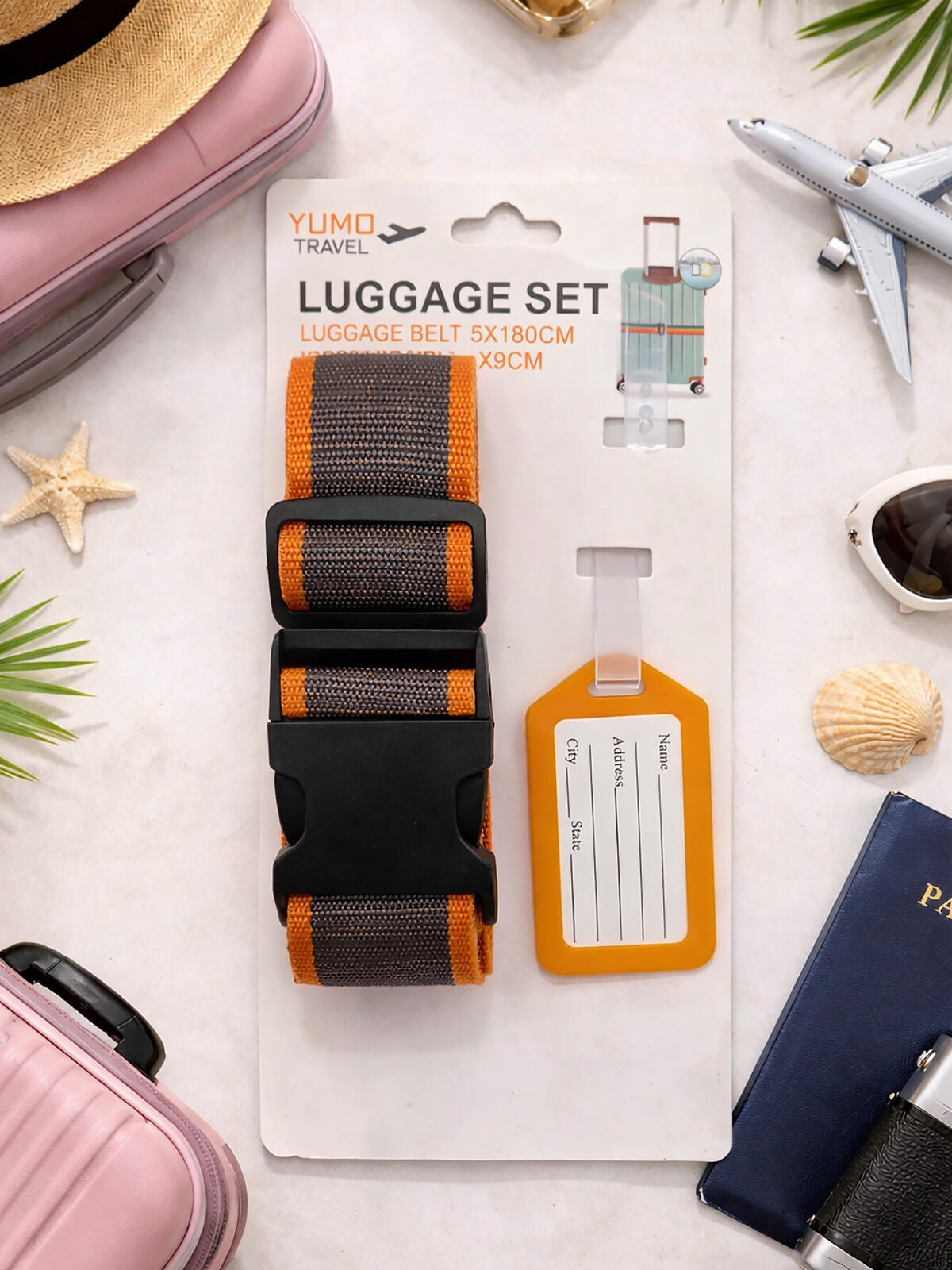 Pas do bagażu z identyfikatorem