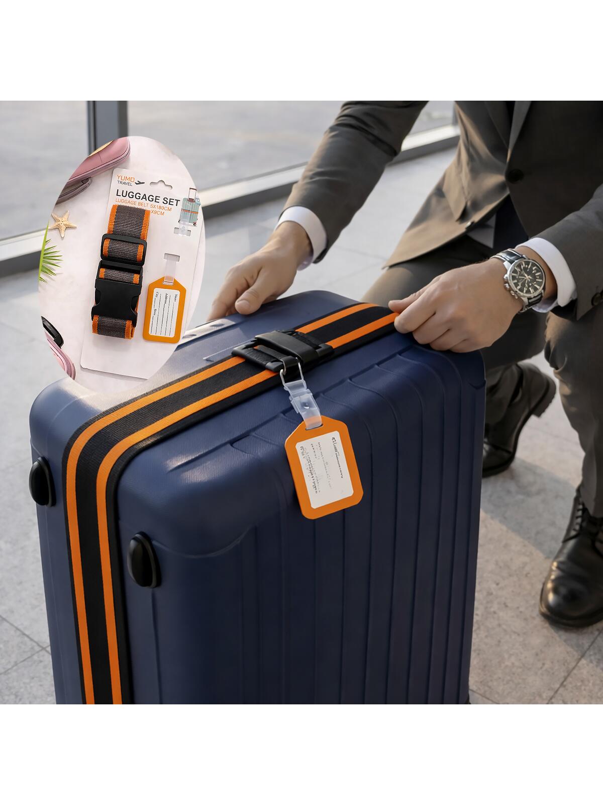 Pas do bagażu z identyfikatorem