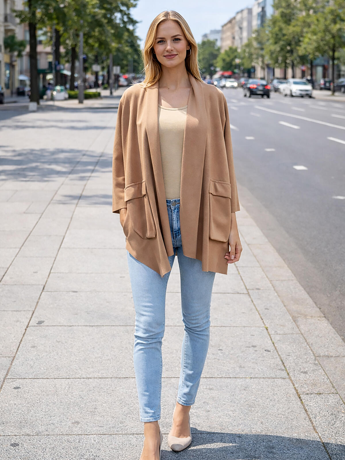 Narzutka z domieszką wiskozy