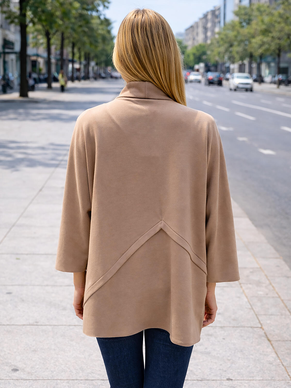 Narzutka z domieszką wiskozy