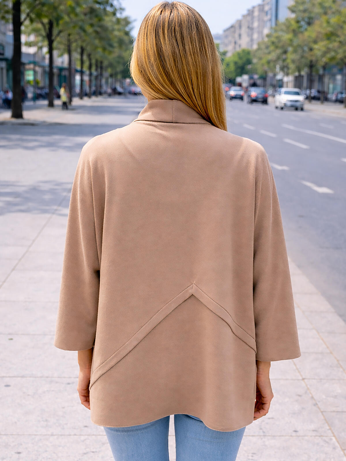 Narzutka z domieszką wiskozy