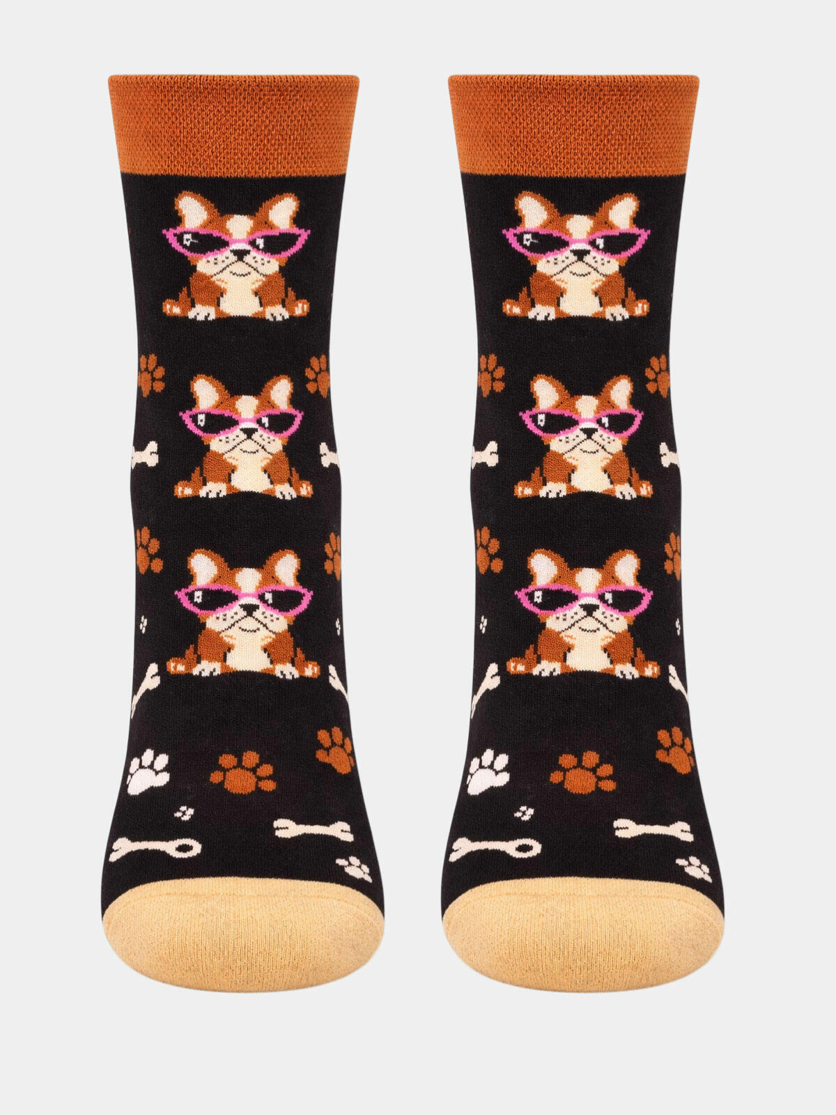 Skarpety bawełniane ze wzorem