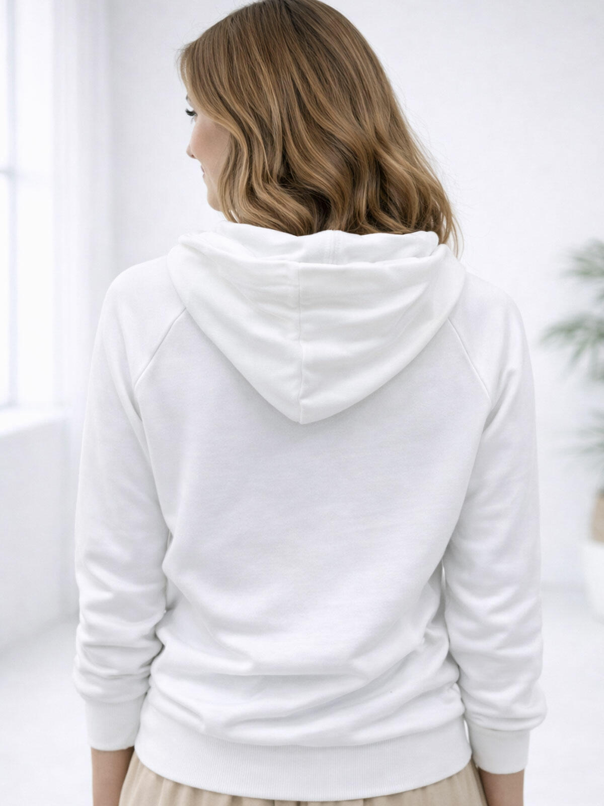 Bawełniana bluza z kapturem