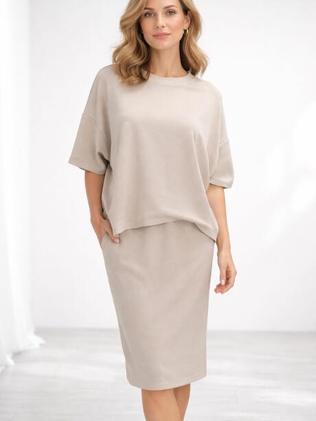 Spódnica z bawełną